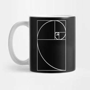 Golden Ratio White Mug